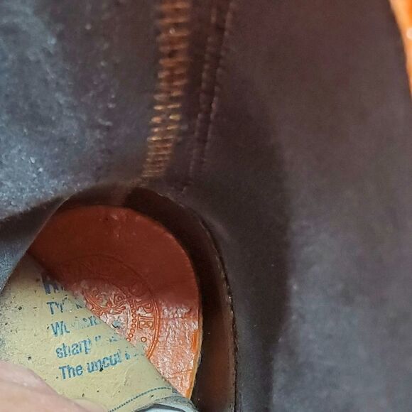 Penelope Chilvers Tall Mid Calf Tassel Boot Womens 36 Black Leather Zip - Picture 13 of 13